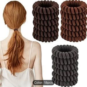 28 Piece Spiral Hair Ties
